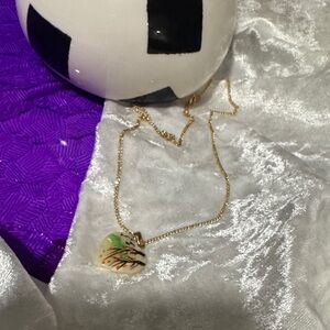 🌸Final price🌸 Gold Necklace with Multicolor Pendant